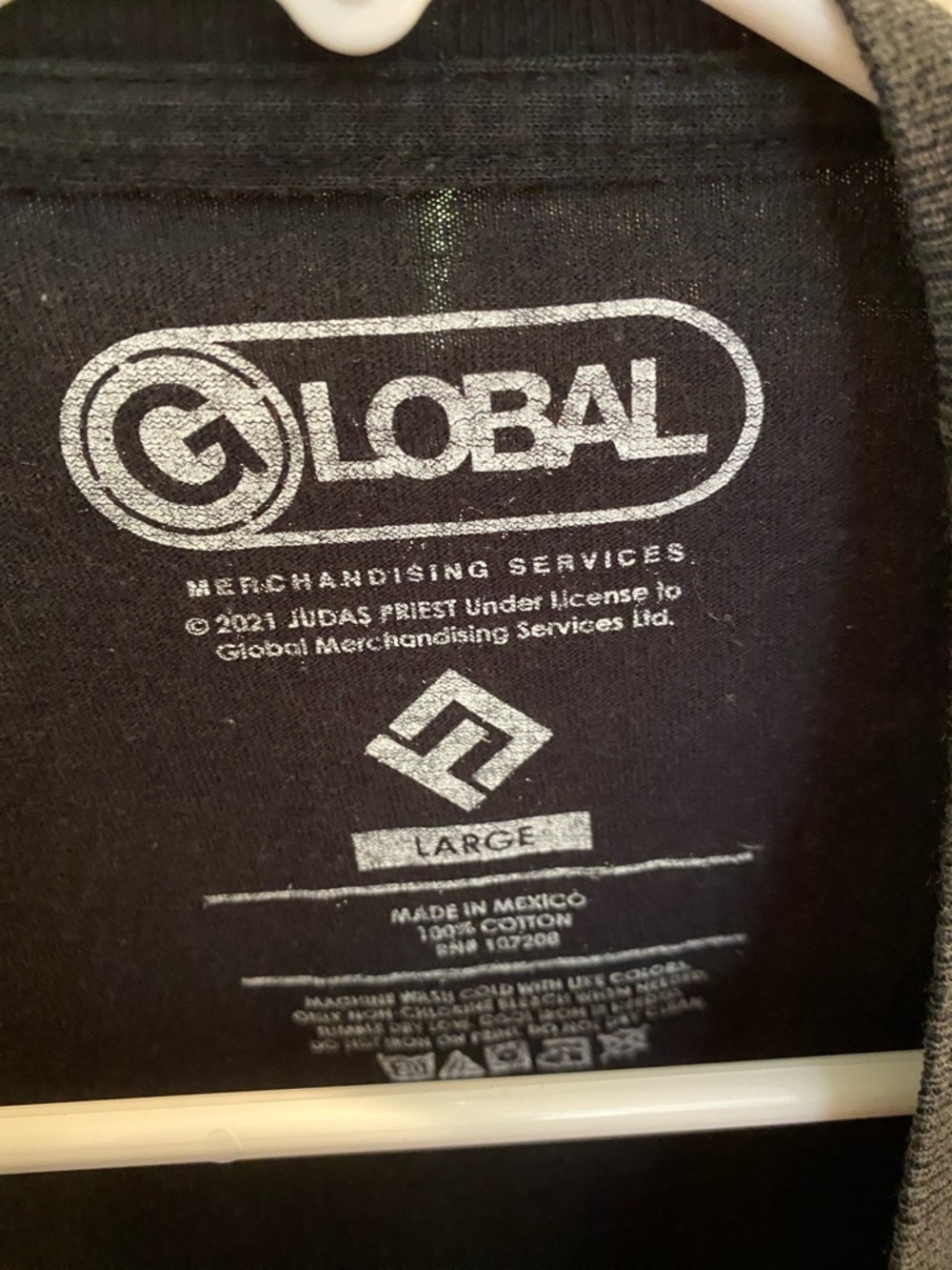 GLOBAL Merchandising Black Band Tee - Large - Picture 2 of 3